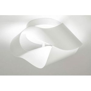 Lumidora Plafondlamp 73542 - Plafonniere - LILIE - 3 Lichts - Ingebouwd LED - 20.0 Watt - 1800 Lumen - 2700 Kelvin - Wit - Metaal - Met dimmer - ⌀ 40 cm