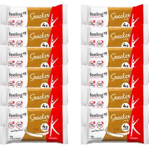 Feeling OK | Snacker | Sesame | 12 Stuks | 12 x 50 gram