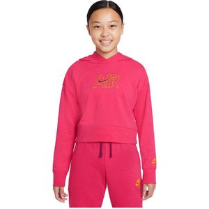 Nike Sportswear Air French Terry Crop Capuchon Roze 13-15 Years Meisje