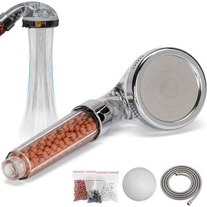 Lexium Ionische Douchekop - Waterbesparende Douchekop - Douchekop met Filter - Handdouche met Hoge druk en Filter
