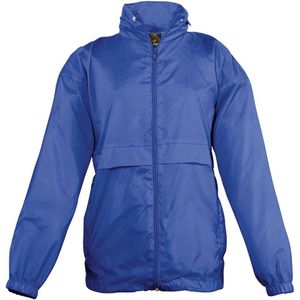 SOLS Kinderen Unisex Surf Windbreaker Jacket (waterbestendig en winddicht) (Koningsblauw)