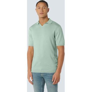 No Excess Mannen Korte Mouwen Polo Pullover Nacht Blauw L