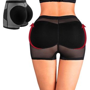 WiseGoods Premium Butt Lifter Onderbroek Gewatteerd - Shapewear Dames - Waist Trainer - Onderbroeken Vrouwen - Ondergoed - Zwart M