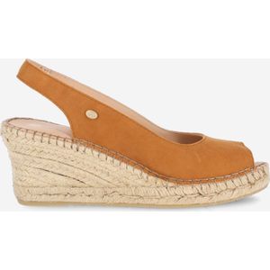 Fred De La Bretoniere Espadrille Clare Beau Cognac - Maat 42