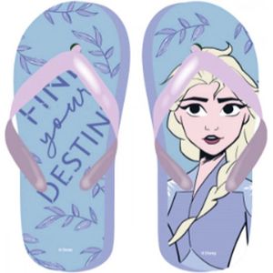 Frozen teenslippers - slippers - flipflop - Disney - roze - lila - Elsa - maat 31/32