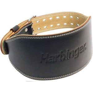 Harbinger - Pro Powerlift Riem - Gewichthefriem Van Leer - S - Zwart