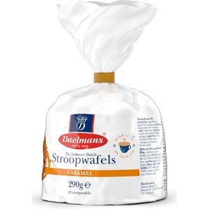 Daelmans Stroopwafels - Doos met 8 zakjes - 10 Stroopwafels per zakje (80 koeken)