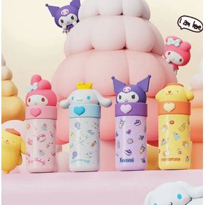 Gadgets&toys - waterfles 350ml - Sanrio - drinkfles voor kinderen - Sanrio - kawaii - schoolbeker - thermosfles