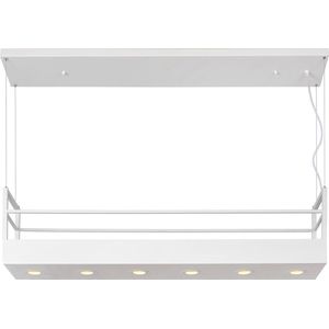 Lucide MIRAVELLE - Hanglamp - 6xGU10 - Wit