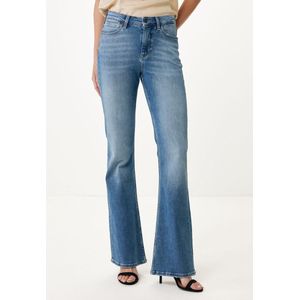 EVY High Waist/ Flared Leg Jeans Dames - Classic Blauw - Maat 28/34