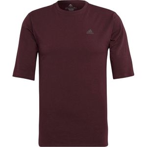 Adidas Run Icons Made With Nature T-shirt Met Korte Mouwen Rood M Vrouw