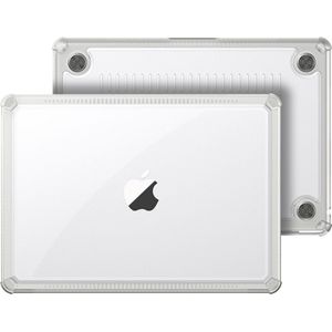 Dux Ducis Geschikt voor MacBook Pro 13 inch (2016-2022) Armor cover hoes - case - Transparant