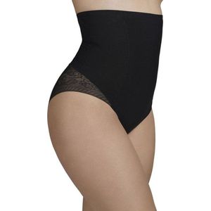Corrigerende slip hoge taille met kant Ysabel Mora | zwart | XL