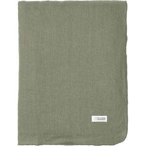 Broste Copenhagen - Linnen tafelkleed 'Gracie' (Thyme, 160x300cm)