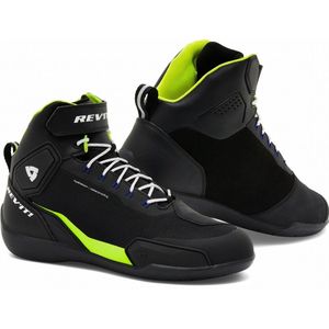 REV'IT! G-Force H2O Black Neon Yellow Motorcycle Shoes 46 - Maat - Laars