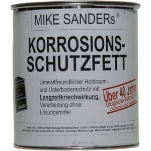 Mike Sander Corrosiebeschermingsvet blik 750 gram - antiroest behandelen autobescherming auto-onderhoud corrosie autoroest