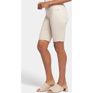 NYDJ Briella Short Beige Gekleurde Denim