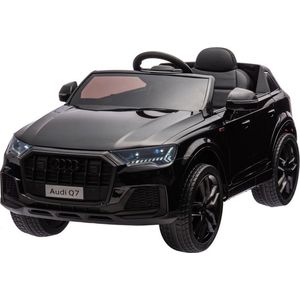 Audi Q7 Kinderauto Zwart | 12V