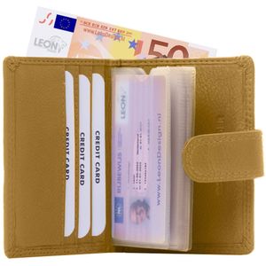 Pasjeshouder - Pasjeshouder uitschuifbaar - Pasjeshouder mannen - Pasjeshouder vrouwen - Creditcardhouder heren - Creditcardhouder dames - Pasjeshouder mannen met portemonnee - Pasjeshouder vrouwen portemonee - Pasjeshouder portemonnee - Leer