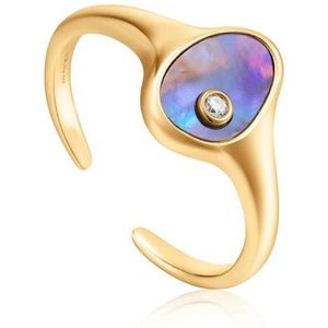 Ania Haie Turning Tides AH R027.01G Dames Ring One-size