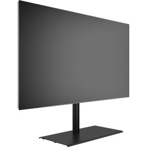 Multibrackets tv-standaard | tv-statief geschikt voor op een tv-meubel | tv-standaard vrijstaand | draaibare tv-beugel | 46-86 inch | kleur zwart