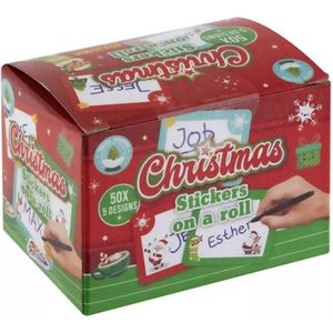 Kerst stickers - Raamfolie - Naamstickers - Kerstversiering - Kerststickers - Cadeau stickers - Naam stickers - Decoratie kerst - Feestdagen - sneeuwvlokken