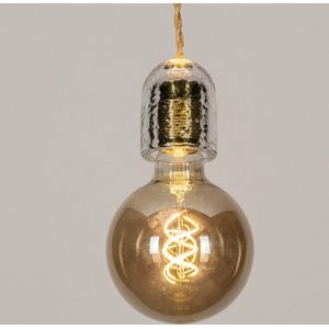 Lumidora Hanglamp 74377 - ILUMES - E27 - Goud - Metaal - ⌀ 10 cm