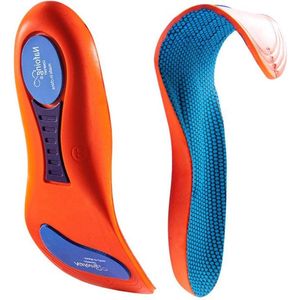 WiseGoods Premium Orthopedische Schokabsorptie Zooltjes - Sport Inlegzool - Zool - Inlegzolen Sporten - Zolen Sportschoenen 43/44