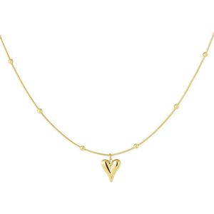 ketting met hart - goud- moederdag- liefde