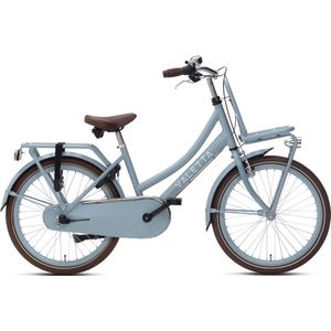 Valetta Cargo N3 - Transportfiets - Meisjesfiets - 22 inch - Mat Blauw