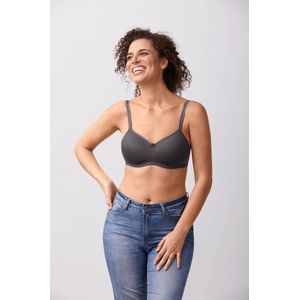 Amoena Mara Voorgevormde Prothese Bh Mara SB dark grey melange - maat EU 95B / FR 110B