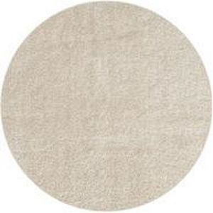 Hoogpolig Glanzend Vloerkleed Galaxy Crème-Ø 120 cm