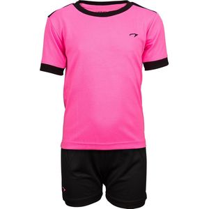 Avento Sportset Madrid - Junior - Fluorroze/Zwart - 92