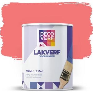 Decoverf lakverf flamingo roze, 750ml