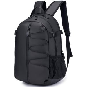 Militaire rugzak - Leger rugzak - Tactical backpack - Leger backpack - Leger tas - 30 x 50 x 30 cm - 50L - Zwart-waterdicht gecoate stof