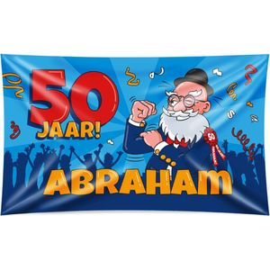 Paper Dreams Vlag Abraham 150 X 90 Cm Blauw