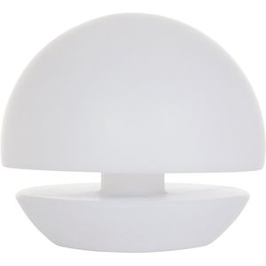 Anne Lighting  - Tafellamp Modern  - Wit - H:26cm - Ø:16.5cm - Universeel - Voor Binnen - Kunststof - Tafellampen - Bureaulamp - Bureaulampen - Slaapkamer - Woonkamer - Eetkamer