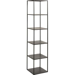 J-Line rek 6 Niveaus - metaal - zwart