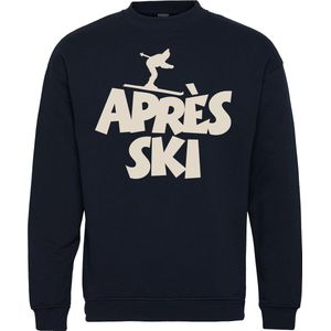 Sweater Après Ski | Apres Ski Verkleedkleren | Fout Skipak | Apres Ski Outfit | Navy | maat M