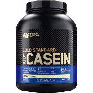 Optimum Nutrition Gold Standard 100% Casein Time Release Proteine - Creamy Vanilla -  Caseïne Eiwitpoeder - 1820 gram (55 servings)