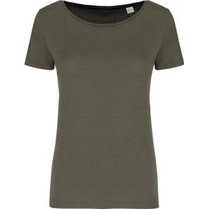 Native Spirit Modal dames-t-shirt NS322 - Organic khaki - XL