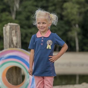 Horka Polo Jolly Poppy Kids Donkerblauw - Donkerblauw - 116