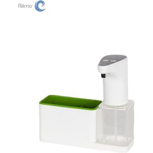 Rilimo® – Gootsteen Organiser  – Zeepdispenser – Tandenborstelhouder