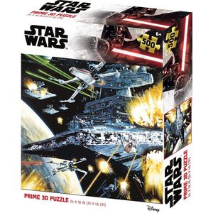 Star Wars - Imperial Star Destroyer Puzzel 500 stk 61x46 cm - met 3D lenticulair effect