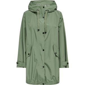 Only Jas Onlbritney Raincoat Cc Otw 15308596 Hedge Green Dames Maat - S