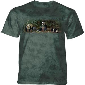 T-shirt Three Pandas L