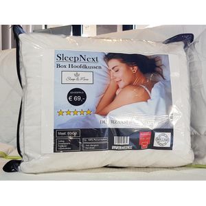 SleepNext - Duurzaam & Comfortabel Box hoofdkussen