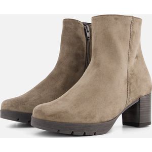 Gabor Enkellaarsjes taupe Suede - Dames - Maat 42.5