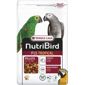 Nutribird P15 Tropical 1 kilo - Nutribird - Vogelvoer - Pellets - Nutribird p15 pellets