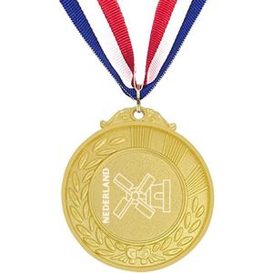 Akyol - nederland medaille goudkleuring - Piloot - toeristen - nederland cadeau - beste land - leuk cadeau voor je vriend om te geven